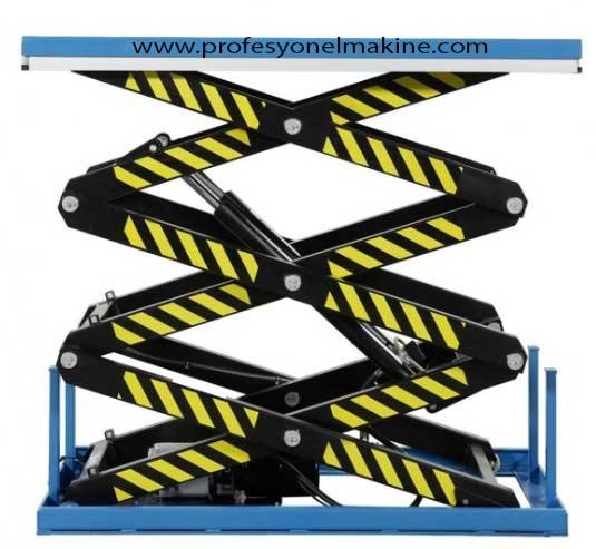 PROF - 2000 KG 5.35 METRE SAB�T Y�K PLATFORMU