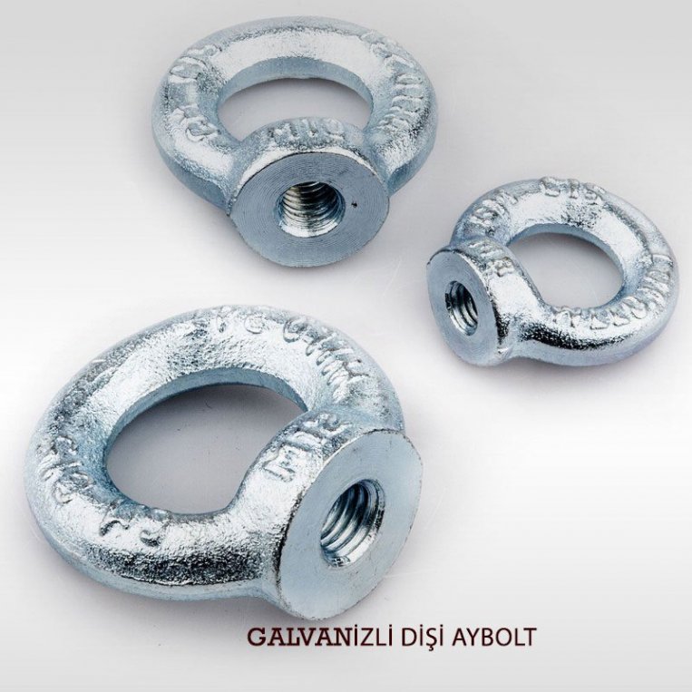 galvanizli di�li eyebolt