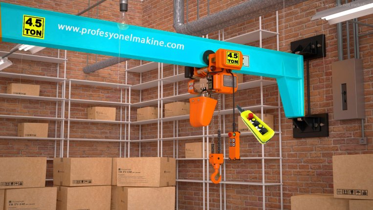 4500 kg duvara monte pergel vin�