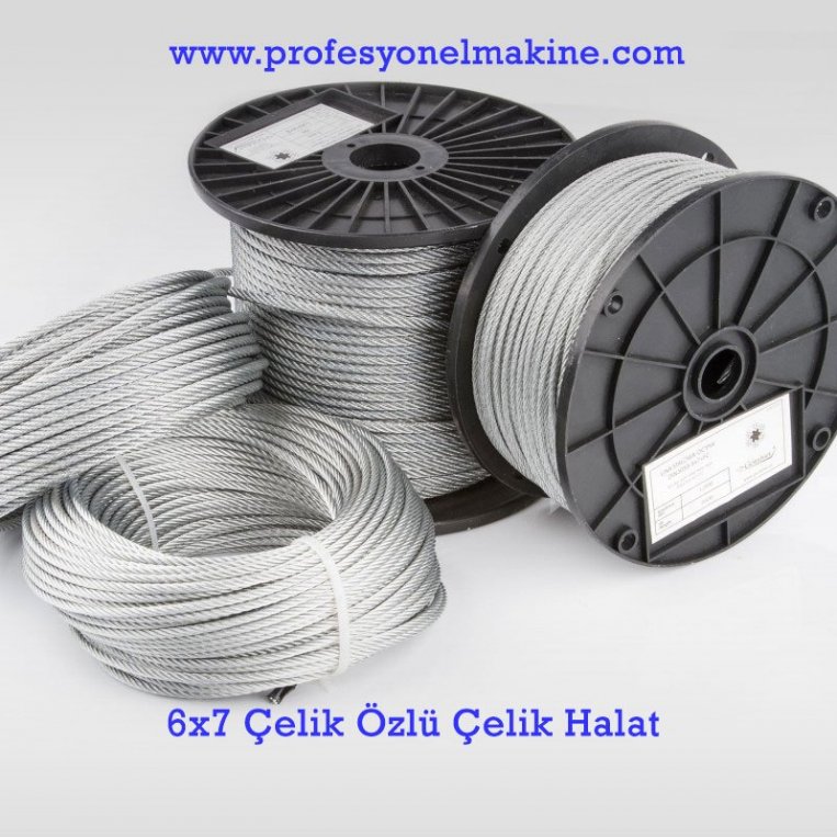 6x7 �elik �zl� �elik Halat
