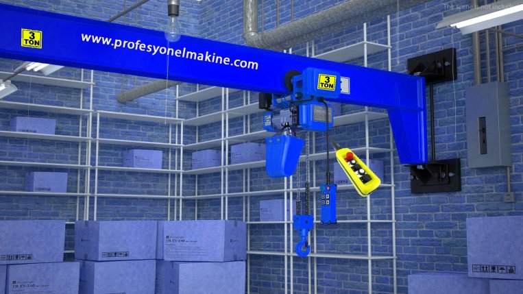 3000 kg duvara monte pergel vin�