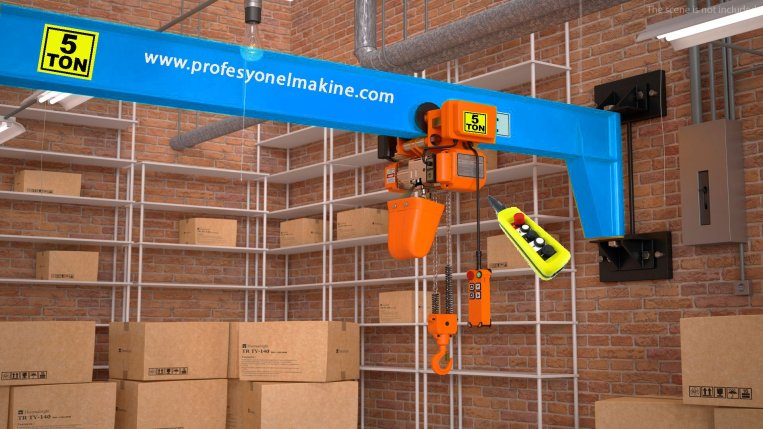 5000 kg duvara monte pergel vin�