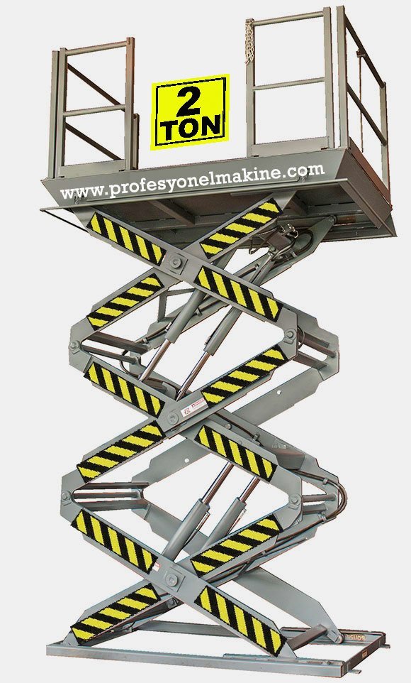 PROF - 2000 KG 4.2 METRE SAB�T Y�K PLATFORMU
