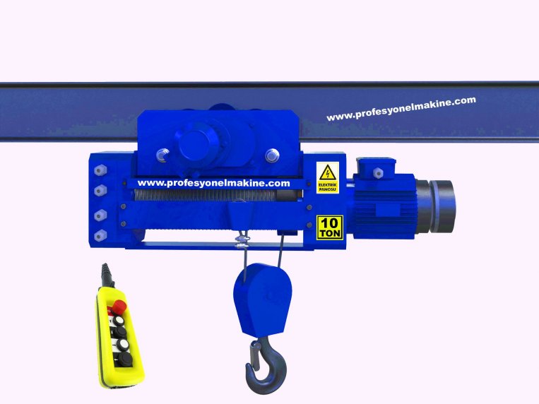 10 Ton Monoray Elektrikli Halatl� Vin�