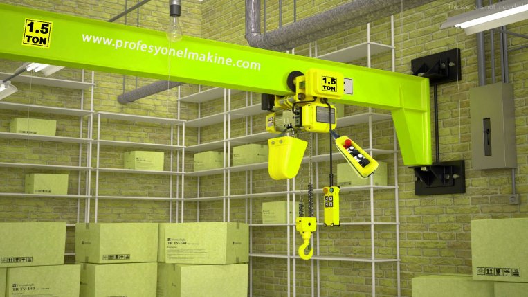 1500 kg duvara monte pergel vin�