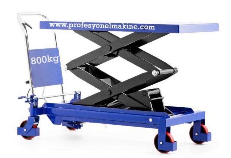 Manuel �ift makasl� platform 800 kg